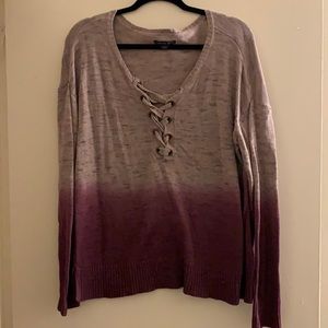 Ombré American Eagle Sweater Size L